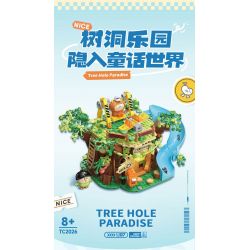 TOP TOY TC2027 2027 VẸT NHỎ BEBE NGOẠI Ô NGÔI NHÀ TRÊN CÂY PHIÊU LƯU bộ đồ chơi xếp lắp ráp ghép mô hình Movie & Game Phim Và Trò Chơi 660 khối