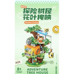 TOP TOY TC2027 2027 VẸT NHỎ BEBE NGOẠI Ô NGÔI NHÀ TRÊN CÂY PHIÊU LƯU bộ đồ chơi xếp lắp ráp ghép mô hình Movie & Game Phim Và Trò Chơi 660 khối