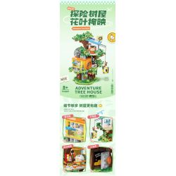 TOP TOY TC2028 2028 VẸT NHỎ BEBE NGOẠI Ô NGÔI NHÀ CỐI XAY GIÓ bộ đồ chơi xếp lắp ráp ghép mô hình Movie & Game Phim Và Trò Chơi 640 khối