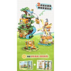 TOP TOY TC2028 2028 VẸT NHỎ BEBE NGOẠI Ô NGÔI NHÀ CỐI XAY GIÓ bộ đồ chơi xếp lắp ráp ghép mô hình Movie & Game Phim Và Trò Chơi 640 khối