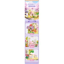 TOP TOY TC2029 2029 EMMA SECRET MANOR HOA RƠI TRÊN XÍCH ĐU bộ đồ chơi xếp lắp ráp ghép mô hình 360 khối