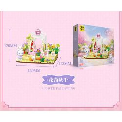 TOP TOY TC2029 2029 EMMA SECRET MANOR HOA RƠI TRÊN XÍCH ĐU bộ đồ chơi xếp lắp ráp ghép mô hình 360 khối