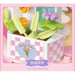 TOP TOY TC2031 2031 TRANG VIÊN BÍ MẬT EMMA NHÀ HOA XIMO bộ đồ chơi xếp lắp ráp ghép mô hình 490 khối