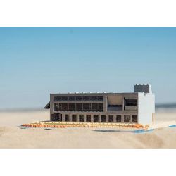 AMAZING BRICK AB11002 11002 THƯ VIỆN CÔ ĐƠN ANAYA bộ đồ chơi xếp lắp ráp ghép mô hình Architecture ARANYA LONELY LIBRARY Công Trình Kiến Trúc 580 khối