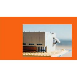 AMAZING BRICK AB11002 11002 THƯ VIỆN CÔ ĐƠN ANAYA bộ đồ chơi xếp lắp ráp ghép mô hình Architecture ARANYA LONELY LIBRARY Công Trình Kiến Trúc 580 khối