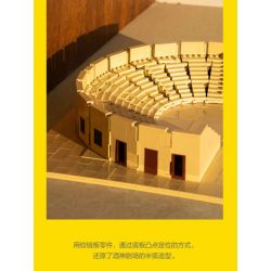 AMAZING BRICK AB11003 11003 NHÀ HÁT ARANYA DIONYSUS bộ đồ chơi xếp lắp ráp ghép mô hình Architecture ARANYA DIONYSUS THEATRE Công Trình Kiến Trúc 1070 khối