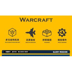 JIESTAR 58055 MÁY BAY CẢNH BÁO SỚM HAWKEYE bộ đồ chơi xếp lắp ráp ghép mô hình Military Army Quân Sự Bộ Đội 183 khối