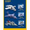 JIESTAR 58057 MÁY BAY CHIẾN ĐẤU F-16 FIGHTING FALCON bộ đồ chơi xếp lắp ráp ghép mô hình Military Army Quân Sự Bộ Đội 192 khối