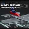JIESTAR 58057 MÁY BAY CHIẾN ĐẤU F-16 FIGHTING FALCON bộ đồ chơi xếp lắp ráp ghép mô hình Military Army Quân Sự Bộ Đội 192 khối