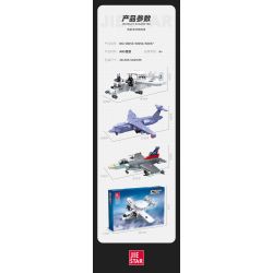 JIESTAR 58057 MÁY BAY CHIẾN ĐẤU F-16 FIGHTING FALCON bộ đồ chơi xếp lắp ráp ghép mô hình Military Army Quân Sự Bộ Đội 192 khối