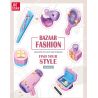 JIESTAR 58127 ĐỒ CHƠI TRANG ĐIỂM bộ đồ chơi xếp lắp ráp ghép mô hình Girl BAZAAR FASHION Con Gái 548 khối