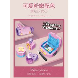 JIESTAR 58127 ĐỒ CHƠI TRANG ĐIỂM bộ đồ chơi xếp lắp ráp ghép mô hình Girl BAZAAR FASHION Con Gái 548 khối