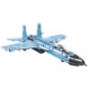 JIESTAR 58122 MÁY BAY CHIẾN ĐẤU GẮN TRÊN SU-35 bộ đồ chơi xếp lắp ráp ghép mô hình Military Army GLORY MISSION Quân Sự Bộ Đội 707 khối