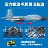 JIESTAR 58122 MÁY BAY CHIẾN ĐẤU GẮN TRÊN SU-35 bộ đồ chơi xếp lắp ráp ghép mô hình Military Army GLORY MISSION Quân Sự Bộ Đội 707 khối