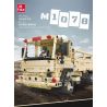 JIESTAR 58125 XE TẢI CHIẾN THUẬT HẠNG NHẸ M1078 bộ đồ chơi xếp lắp ráp ghép mô hình Military Army Quân Sự Bộ Đội 613 khối