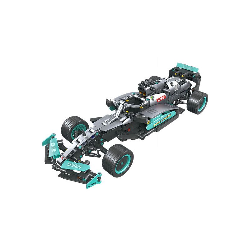 JIESTAR 58111 XE KÉO RENAULT ALPINE A522 MÙA GIẢI 2022 F1 bộ đồ chơi xếp lắp ráp ghép mô hình Technic SPEED X RACING ALPINE A522 Kỹ Thuật Công Nghệ Cao Mô Hình Phương Tiện 508 khối