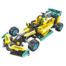 JIESTAR 58116 XE KÉO HAAS VF-23 MÙA GIẢI 2023 ĐUA F1 bộ đồ chơi xếp lắp ráp ghép mô hình Technic DRIVING EXPERIENCE HAAS VF-23 Kỹ Thuật Công Nghệ Cao Mô Hình Phương Tiện 238 khối