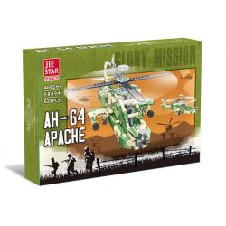 JIESTAR 58094 TRỰC THĂNG VŨ TRANG APACHE bộ đồ chơi xếp lắp ráp ghép mô hình Technic AH-64 APACHE Kỹ Thuật Công Nghệ Cao Mô Hình Phương Tiện 610 khối