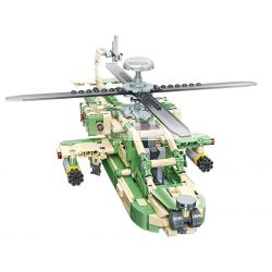 JIESTAR 58094 TRỰC THĂNG VŨ TRANG APACHE bộ đồ chơi xếp lắp ráp ghép mô hình Technic AH-64 APACHE Kỹ Thuật Công Nghệ Cao Mô Hình Phương Tiện 610 khối