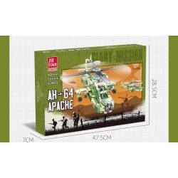 JIESTAR 58094 TRỰC THĂNG VŨ TRANG APACHE bộ đồ chơi xếp lắp ráp ghép mô hình Technic AH-64 APACHE Kỹ Thuật Công Nghệ Cao Mô Hình Phương Tiện 610 khối
