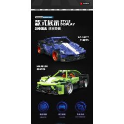 JIESTAR 58118 XE KÉO KANGAROO PHONG CÁCH GFG bộ đồ chơi xếp lắp ráp ghép mô hình Technic Kỹ Thuật Công Nghệ Cao Mô Hình Phương Tiện 316 khối