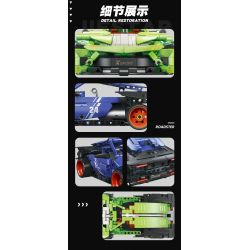 JIESTAR 58118 XE KÉO KANGAROO PHONG CÁCH GFG bộ đồ chơi xếp lắp ráp ghép mô hình Technic Kỹ Thuật Công Nghệ Cao Mô Hình Phương Tiện 316 khối