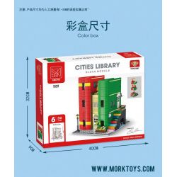 MorkModel 10211 Mork Model 10211 THƯ VIỆN THÀNH PHỐ SÁCH bộ đồ chơi xếp lắp ráp ghép mô hình Creator CITIES LIBRARY Sáng Tạo 2143 khối