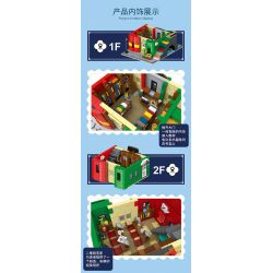 MorkModel 10211 Mork Model 10211 THƯ VIỆN THÀNH PHỐ SÁCH bộ đồ chơi xếp lắp ráp ghép mô hình Creator CITIES LIBRARY Sáng Tạo 2143 khối