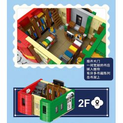 MorkModel 10211 Mork Model 10211 THƯ VIỆN THÀNH PHỐ SÁCH bộ đồ chơi xếp lắp ráp ghép mô hình Creator CITIES LIBRARY Sáng Tạo 2143 khối