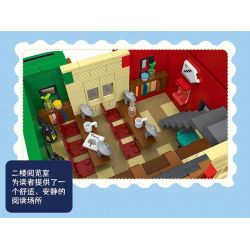 MorkModel 10211 Mork Model 10211 THƯ VIỆN THÀNH PHỐ SÁCH bộ đồ chơi xếp lắp ráp ghép mô hình Creator CITIES LIBRARY Sáng Tạo 2143 khối