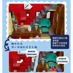 MorkModel 10211 Mork Model 10211 THƯ VIỆN THÀNH PHỐ SÁCH bộ đồ chơi xếp lắp ráp ghép mô hình Creator CITIES LIBRARY Sáng Tạo 2143 khối