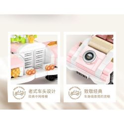 MOYU BLOCK MY97122 97122 XE CỔ ĐIỂN PHIÊN BẢN bộ đồ chơi xếp lắp ráp ghép mô hình Creator GRAN TORINO Sáng Tạo 592 khối