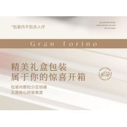 MOYU BLOCK MY97122 97122 XE CỔ ĐIỂN PHIÊN BẢN bộ đồ chơi xếp lắp ráp ghép mô hình Creator GRAN TORINO Sáng Tạo 592 khối