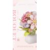 WEILE CREATION 2153 CẦM HOA THƯ TỪ RỪNG bộ đồ chơi xếp lắp ráp ghép mô hình Creator ROMANTIC BOUQUET Sáng Tạo 1146 khối