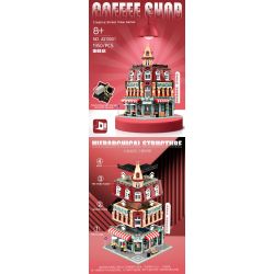 JIQING JQ10001 10001 QUÁN CÀ PHÊ GÓC PHỐ bộ đồ chơi xếp lắp ráp ghép mô hình Creator Sáng Tạo 1950 khối