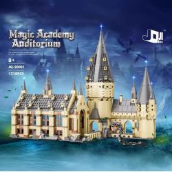 JIQING JQ-20001 20001 JQ20001 ĐẠI SẢNH ĐƯỜNG HOGWARTS bộ đồ chơi xếp lắp ráp ghép mô hình Harry Potter Chú Bé Phù Thủy 1318 khối
