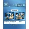 JIQING JQ-20002 20002 JQ20002 THÁP ĐỒNG HỒ HOGWARTS VÀ CÂY LIỄU ROI bộ đồ chơi xếp lắp ráp ghép mô hình Harry Potter Chú Bé Phù Thủy 1305 khối