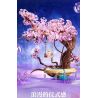 DUOMAIKA D1310 1310 MÙA HOA ANH ĐÀO SAKURA SWING bộ đồ chơi xếp lắp ráp ghép mô hình Creator Sáng Tạo 780 khối
