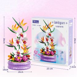 DUOMAIKA D1005 1005 THỜI GIAN XA HOA NHẸ NHÀNG bộ đồ chơi xếp lắp ráp ghép mô hình Creator Sáng Tạo 476 khối