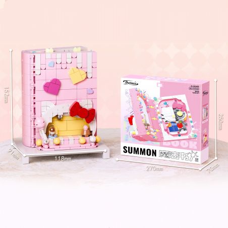 DUOMAIKA D3005 3005 CUỐN SÁCH MA THUẬT CỦA MCCARTY bộ đồ chơi xếp lắp ráp ghép mô hình 786 khối