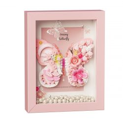 GEKKOSHA 804232 BƯỚM SAO VÀ TRĂNG SƯƠNG MÙ MÀU HỒNG bộ đồ chơi xếp lắp ráp ghép mô hình Arts & Crafts 567 khối