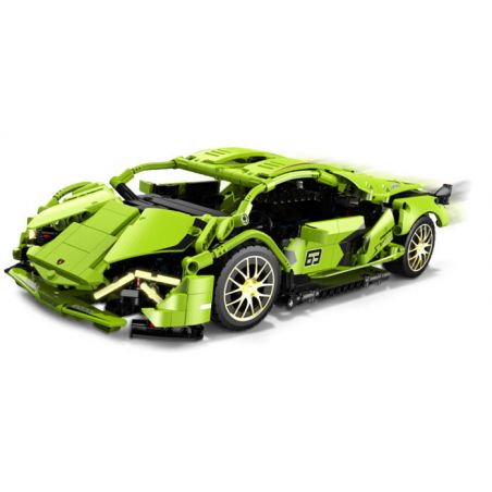 KAIYU KEEYEE WORLD K96122 96122 LAMBORGHINI tỷ lệ 1:14 bộ đồ chơi xếp lắp ráp ghép mô hình Technic LIGHTNING Kỹ Thuật Công Nghệ Cao Mô Hình Phương Tiện