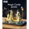 HIGH BOUNDARY DMD004 LÂU ĐÀI MA THUẬT bộ đồ chơi xếp lắp ráp ghép mô hình Harry Potter MAGIC CASTLE Chú Bé Phù Thủy 2724 khối