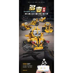 KAIYU KEEYEE WORLD K96183 96183 ĐỘI SIÊU NHÂN KỸ THUẬT ĐANG THAY ĐỔI bộ đồ chơi xếp lắp ráp ghép mô hình Technic Kỹ Thuật Công Nghệ Cao Mô Hình Phương Tiện