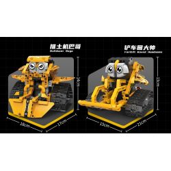 KAIYU KEEYEE WORLD K96183 96183 ĐỘI SIÊU NHÂN KỸ THUẬT ĐANG THAY ĐỔI bộ đồ chơi xếp lắp ráp ghép mô hình Technic Kỹ Thuật Công Nghệ Cao Mô Hình Phương Tiện