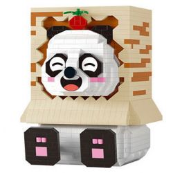 MOYU BLOCK MY97119 97119 CHỦ BÚT PANDA bộ đồ chơi xếp lắp ráp ghép mô hình 901 khối