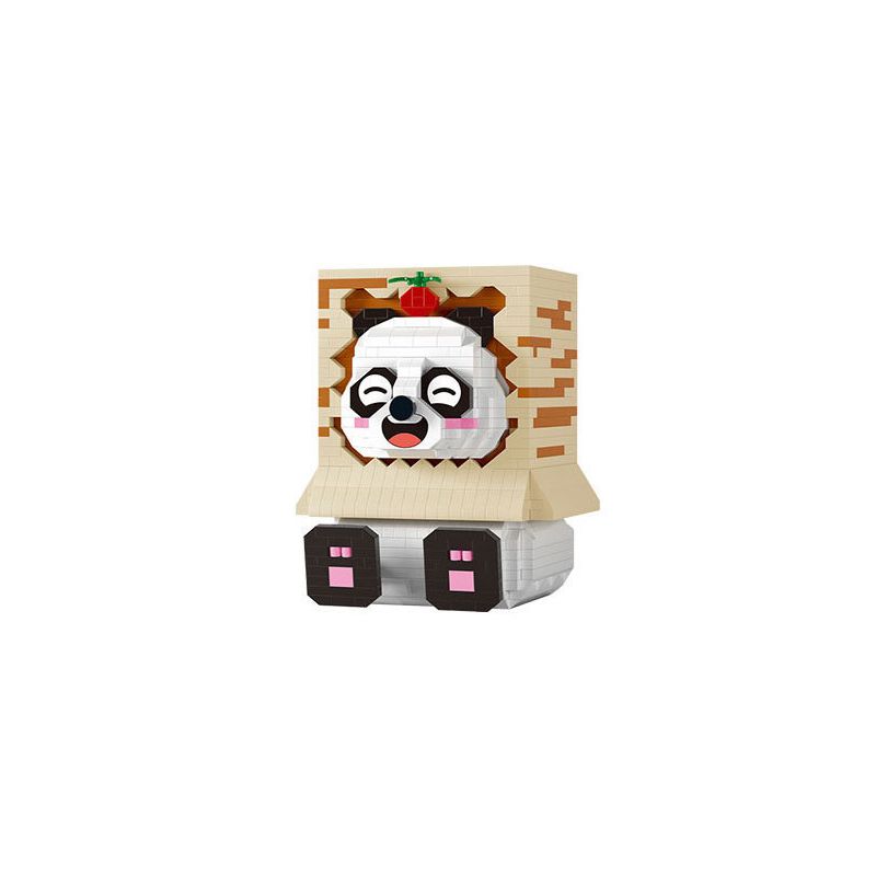MOYU BLOCK MY97119 97119 CHỦ BÚT PANDA bộ đồ chơi xếp lắp ráp ghép mô hình 901 khối