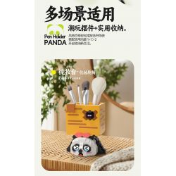 MOYU BLOCK MY97119 97119 CHỦ BÚT PANDA bộ đồ chơi xếp lắp ráp ghép mô hình 901 khối