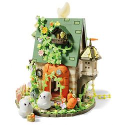 GEKKOSHA 805003 TRUYỆN CỔ TÍCH HOA bộ đồ chơi xếp lắp ráp ghép mô hình