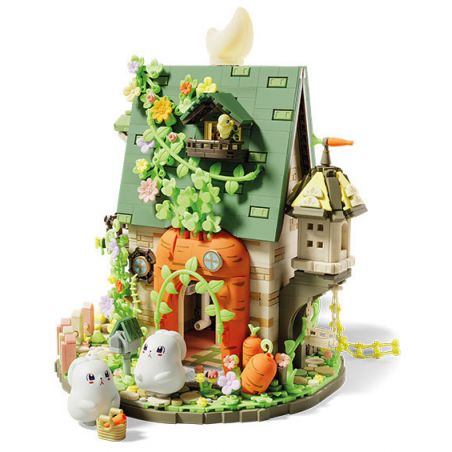 GEKKOSHA 805003 TRUYỆN CỔ TÍCH HOA bộ đồ chơi xếp lắp ráp ghép mô hình